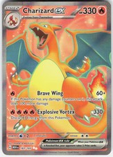 Pokemon Charizard ex 183/165 Ultra Rare 151 Pokemon Holo Near Mint on eBay