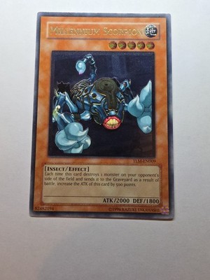 Millennium Scorpion TLM-EN009 Yugioh TCG Ultimate Rare VLP