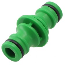 2 Way Garden Hose Connector 1/2" Male Coupler Water Pipe Tap Joiner