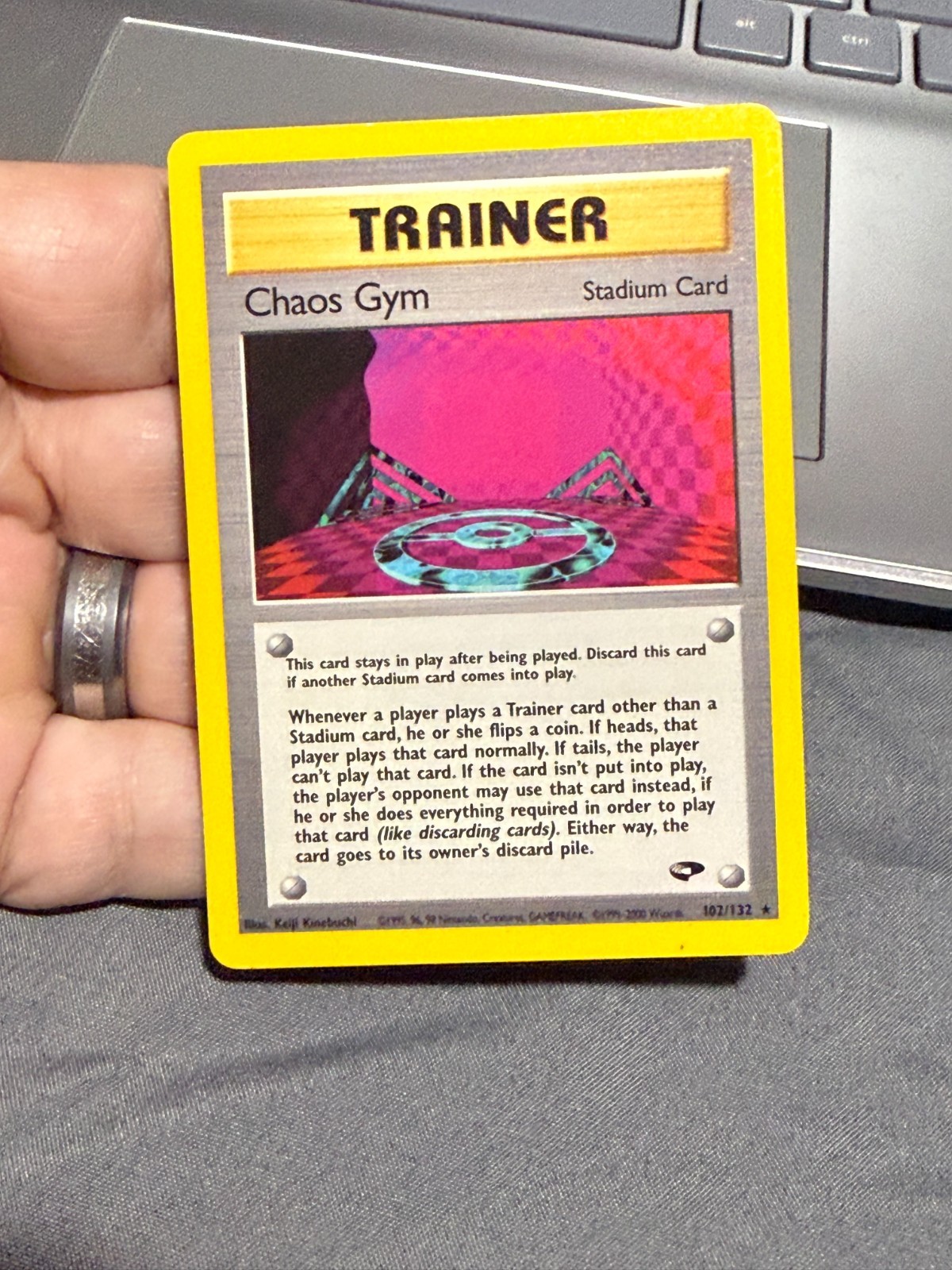 Chaos Gym 102/132 Gym Challenge Regular NM