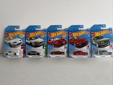 Hot Wheels- JDM Nissan Lot Of 5 - 300ZX, Silvia, Nismo Leaf, Datsun 510, R390GT1