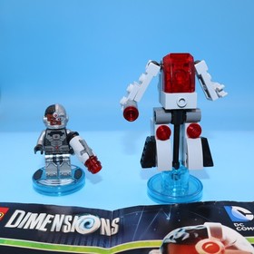 Cyborg & Cyber Guard LEGO Dimensions Fun Pack DC Teen Titans #71210 complete!