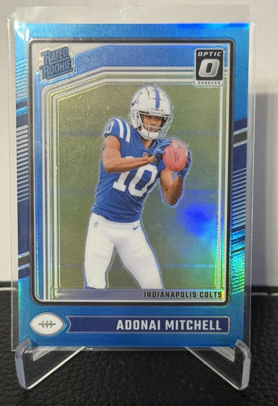 2024 Panini Donruss Optic Aqua Adonai Mitchell  RC #203 Colts 254/299