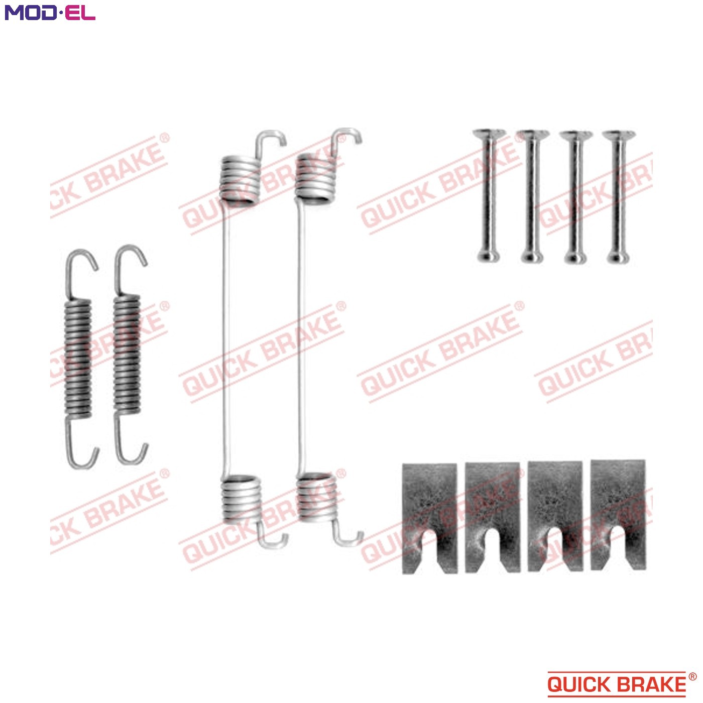 ACCESSORY KIT BRAKE SHOES 105-0827 FOR TOYOTA YARIS/Hatchback/Van/VITZ/VIOS 1.0L