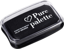 Fstaor Large Black Ink Pad for Rubber Stamps, 4  2.6 Inch Ink Pads Permanent fo