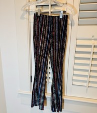 Wonder Nation Girls M Fashion Velvet Flare Pant Size 7/8 New