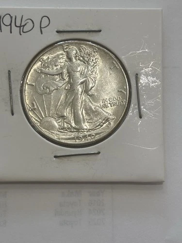1940p WALKING LIBERTY AU ++ Half Dollar