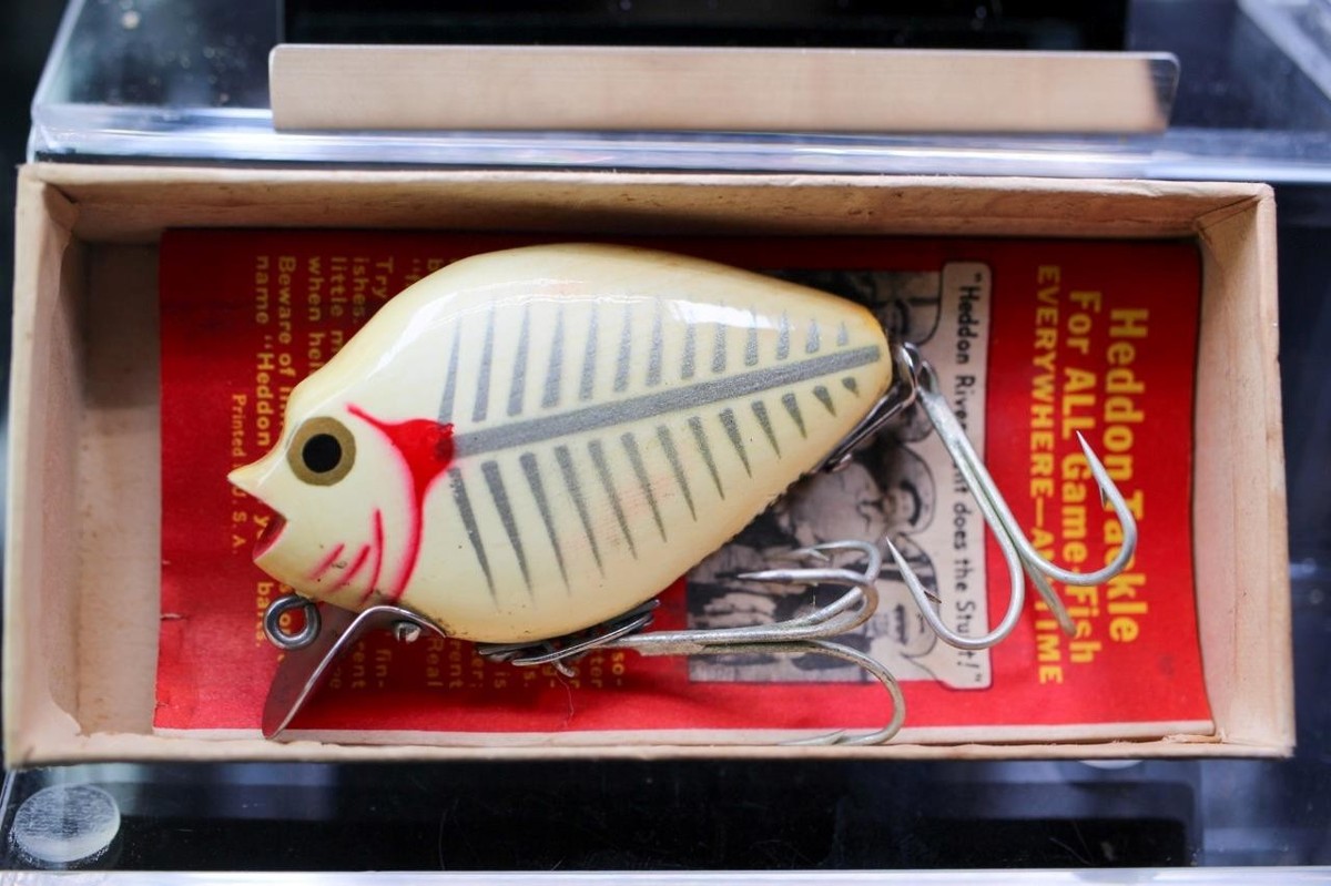 IN BOX- Heddon Punkinseed Wood Fishing Lure Insert 742XS