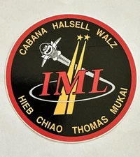 NASA Space Mission STS-65 Shuttle Columbia Vinyl 3.5" Sticker Decal NEW