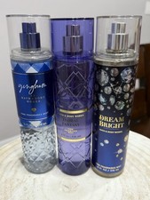 Bath  Body Works Fine Fragrance Mist Spray Gingham, Floral, Dream 8.Oz Lot Of 3
