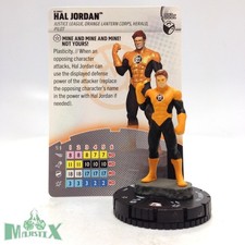 Heroclix Lantern Legacy set Hal Jordan Orange  001c Common figure w/card 