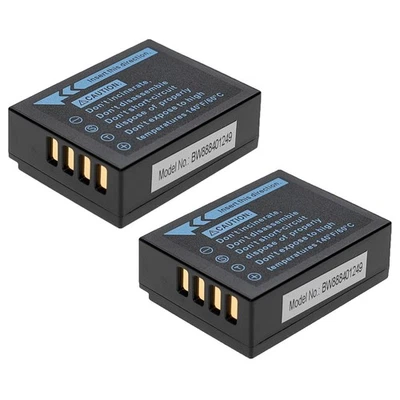 2 Batteries remplace Fujifilm NP-W126 NP-W126s 1140mAh 7,2V - Photo 1/4
