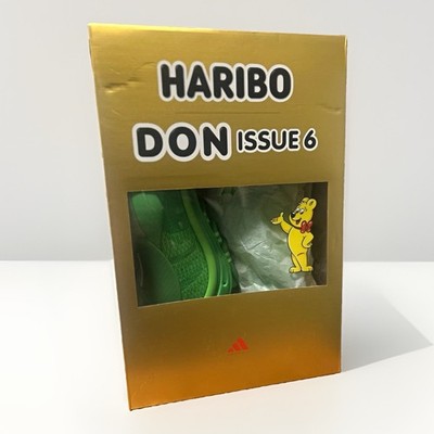 Adidas D.O.N. Issue 6 Haribo Solar Green Ultra Rare Men s 11 *Sample Sneaker