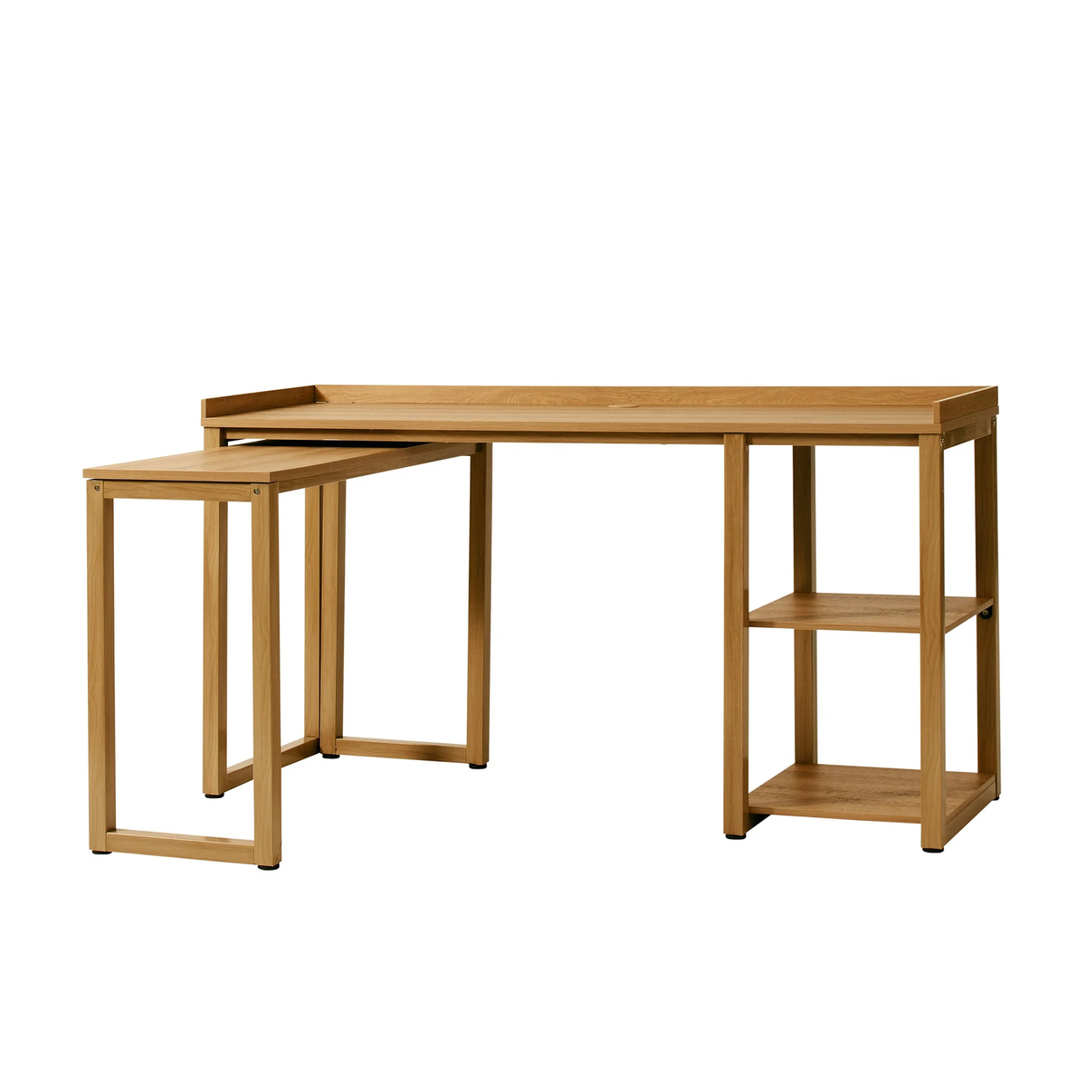 Better Homes & Gardens BH5436118664002 Ezra Modular L Desk with 2