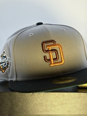 San Diego Padres Hat Club NoHo Big Bens Knockouts Size 7 7/8 Teal UV 59FIFTY