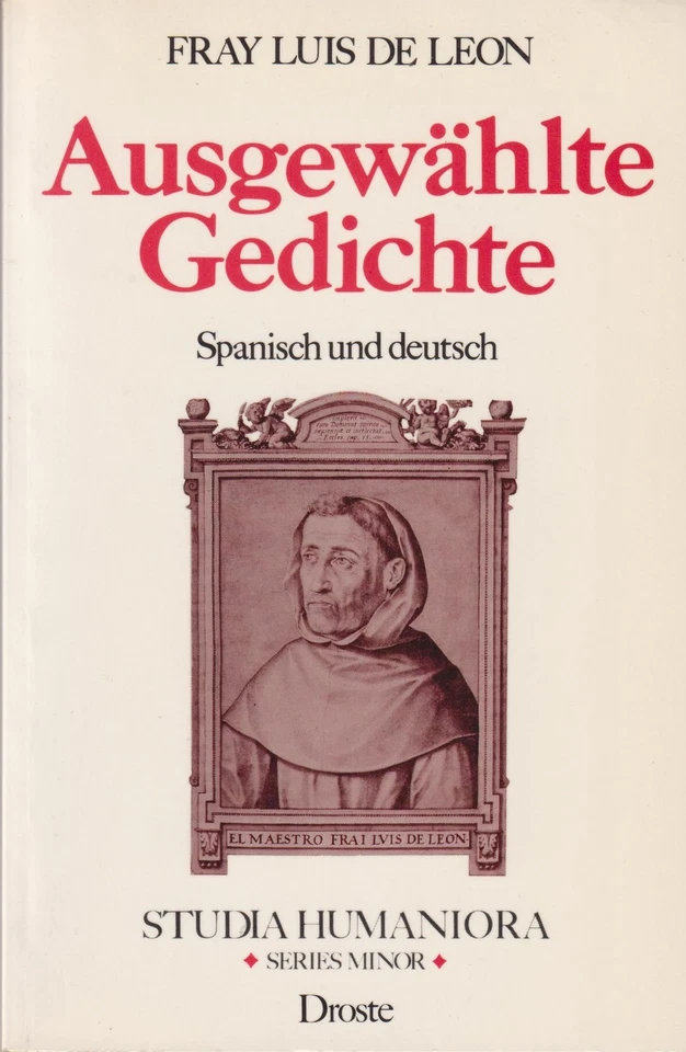 Buch: Ausgewählte Gedichte, Leon, Fray Luis de, 1989, Droste, Spanisch/Deutsch - Bild 1 von 1