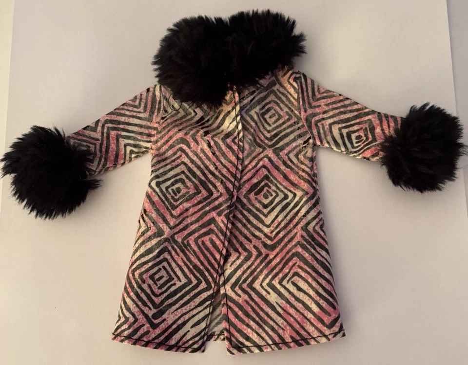 Integrity Doll Clothes:  Coat Collection Fashion Raincoat (Fits Barbie Dolls)  - Image 2 of 4