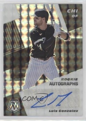 2021 Panini Mosaic Rookie Mosaic Luis Gonzalez #RAM-LG Auto RC 0w8