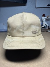 Vintage Duxbak Cap SnapBack Hat Tan Hunting Outdoor Made In USA