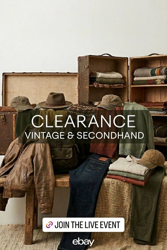 Clearance Vintage & Secondhand Clothing with Wholesale Starts