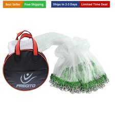 Nylon Multfilament Cast Net, American Style Hand Throwing Fishing Net for Sal...