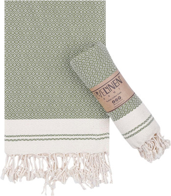 Evelynen Decorative Turkish Hand Towels Set for Bathroom & Kitchen - 2 Pack