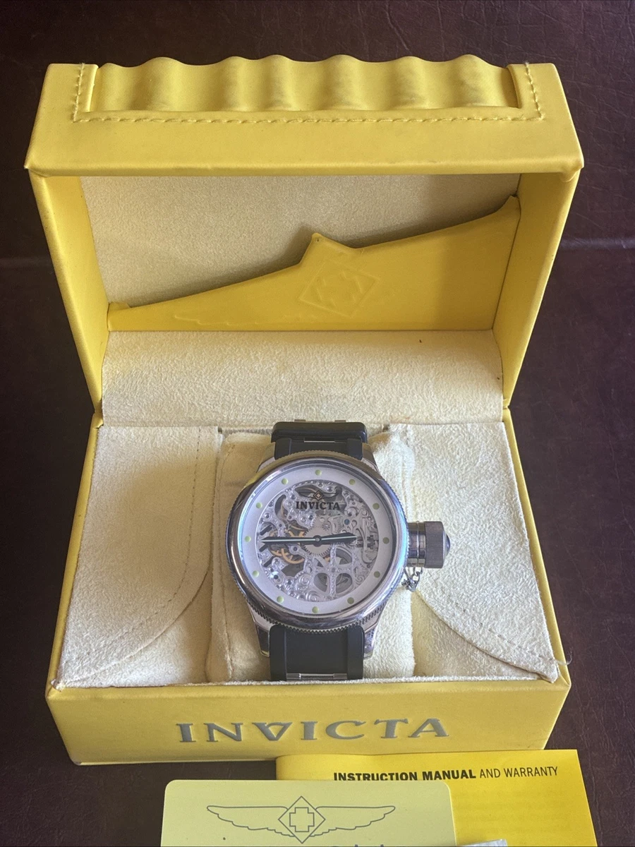 Invicta Russian Diver Mechanical Hand-Winding Wristwatches for