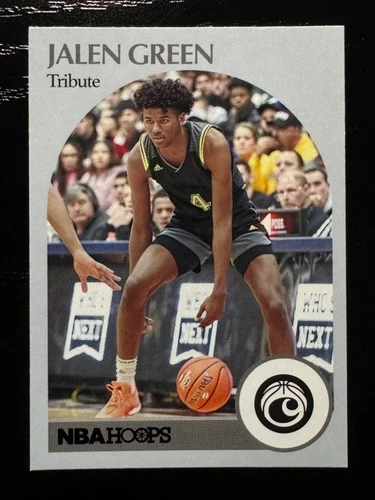 2021 Panini Chronicles Draft Picks Black Foil #54 - Jalen Green Rookie Card (RC)