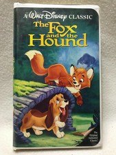 WALT DISNEY CLASSIC THE FOX AND THE HOUND BLACK DIAMOND VHS CLAMSHELL 2041