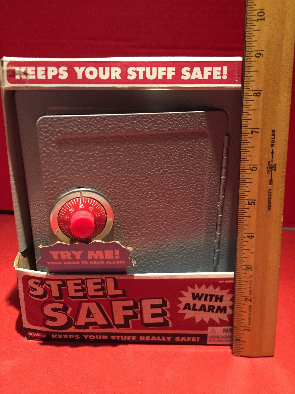 schylling steel safe with alarm