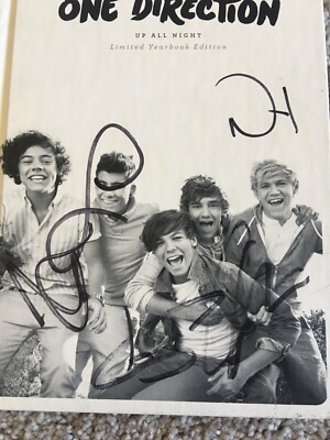 One Direction Up All Night Signed Deluxe CD JSA COA RARE ! No