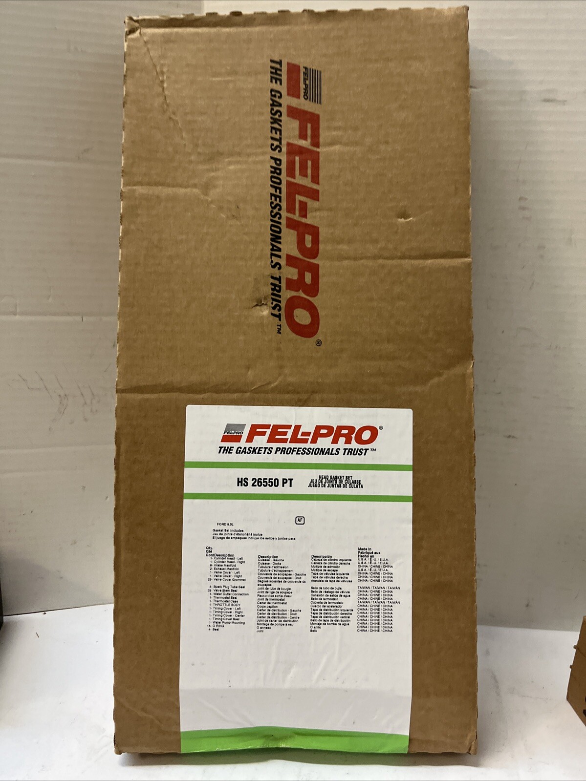FEL-PRO HS 9071 PT-2 Head Gasket Set - For GM 3.4L & 3.5L Engines (2004-2005)