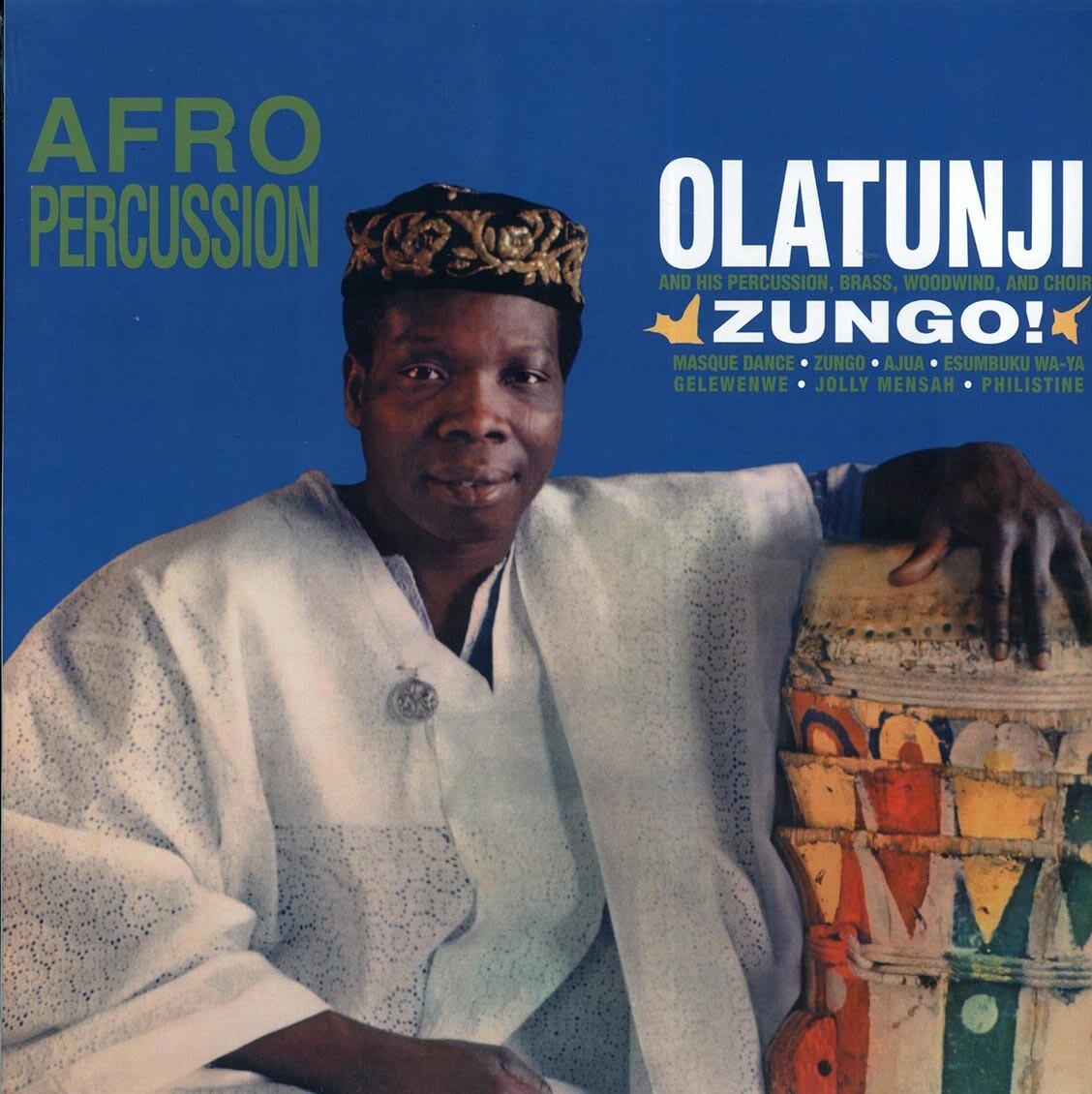 洋楽 LP Babatunde Olatunji Olatunji & His Percussion ZUNGO! Vinyl LP *SEALED* *save with