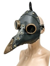 Plague Doctor Goggles Leather Rivet Halloween Festival Costume Party Scary Mask