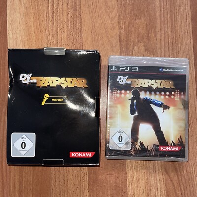Def Jam Rapstar with Wired Micro PS3 Neu