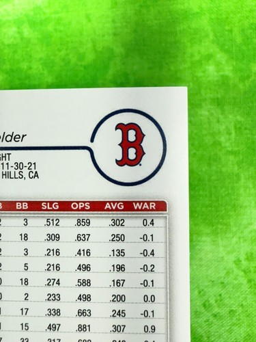 Rob Refsnyder /499 Green - 2024 Topps Series 2 #415 Boston Red Sox - Bild 8 von 11