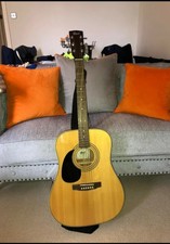 Cort Acoustic Guitar (left Handed).