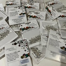 CLEARANCE Wholesale 5 Packs 60 Pcs Swarovski Elements Rhinestones Clear 6mm