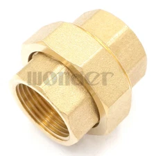 3/4" BSP Female Brass Pipe Union Connector Coupling Plumbing Fitting