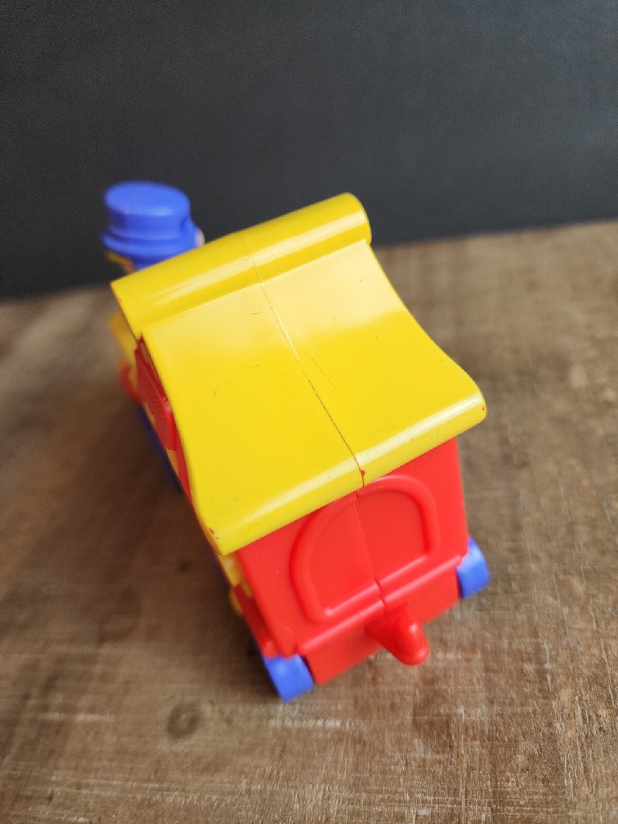 FP Little People 1999 Circus Train Engine Monkey Car Piece Set