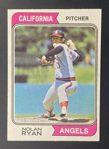 1974 Topps Nolan Ryan Los Angeles Angels Vintage Card #20