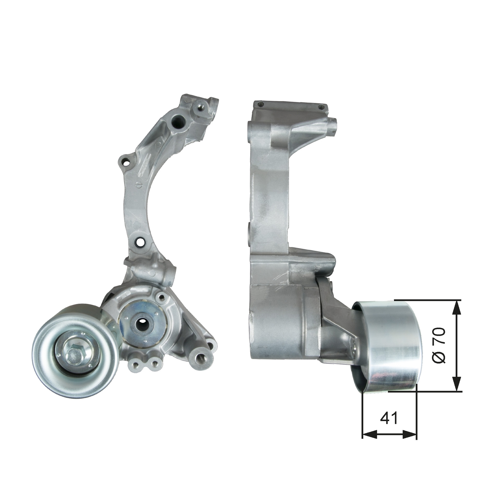 GATES T39296 Belt Tensioner, V-ribbed belt for LEXUS,TOYOTA