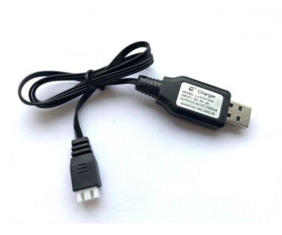 Carson 500606089 - USB-Lader 7,4V/1000mAh Li-Ion XHP-Steck. - Neu
