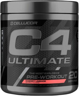 Cellucor C4 Ultimate - Pre Workout Powder - 20 Servings - Cherry Limeade