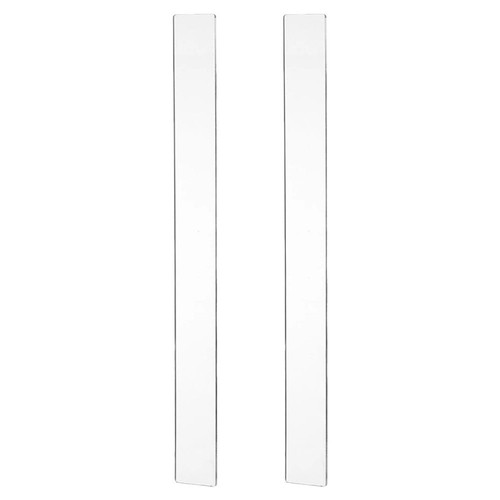 2 Pcs Thickness Measuring Ruler Silicone Dough Strips Guided Rolling Pin