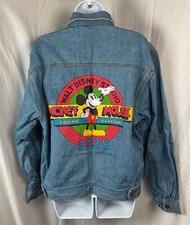 Vintage Mickey  Co. Denim Jacket Mickey Mouse Disney 1990s