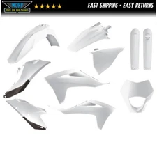 POLISPORT 21-23 GAS GAS EC EC-F PLASTICS KIT RADIATOR SHROUDS SIDE COVER FENDERS