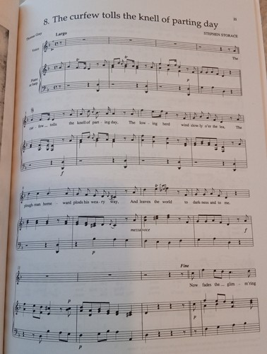 O Tuneful Voice, 25 Classical English Songs for Voice with Accompaniment *NEW* - Picture 5 of 5