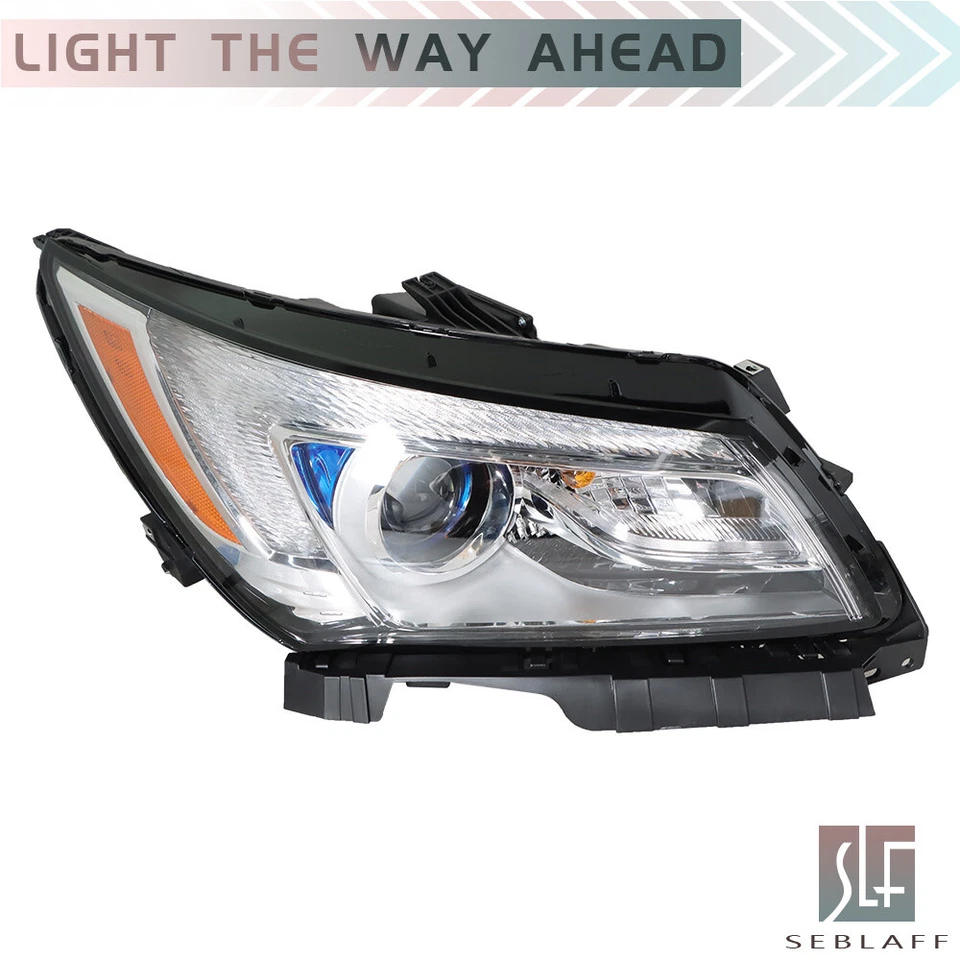 Farol projetor para 2014-2016 Buick LaCrosse halogênio com LED DRL lado direito - Imagem 4 de 4
