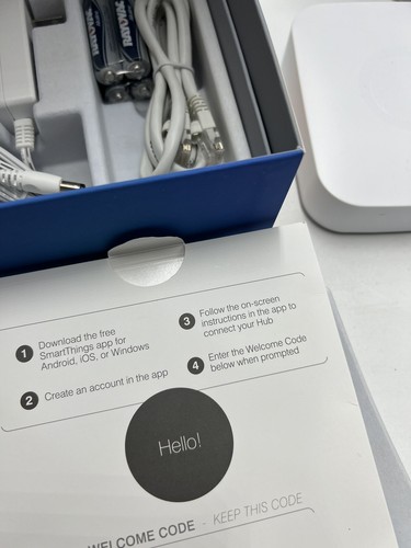Samsung SmartThings Hub STH-ETH-200 Smart Home Hub New OPEN BOX - Picture 6 of 8